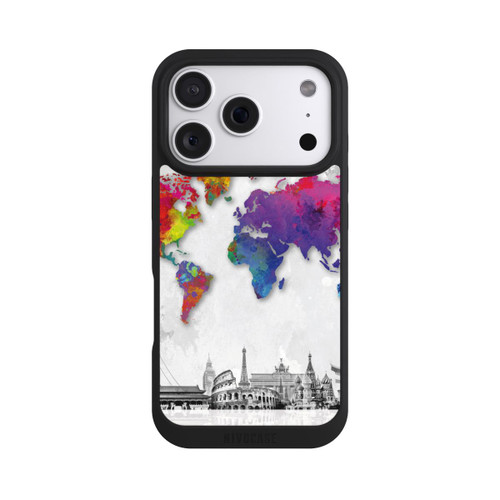 Apple iPhone 18 Pro NIVOpure Weltkarte mit Skyline