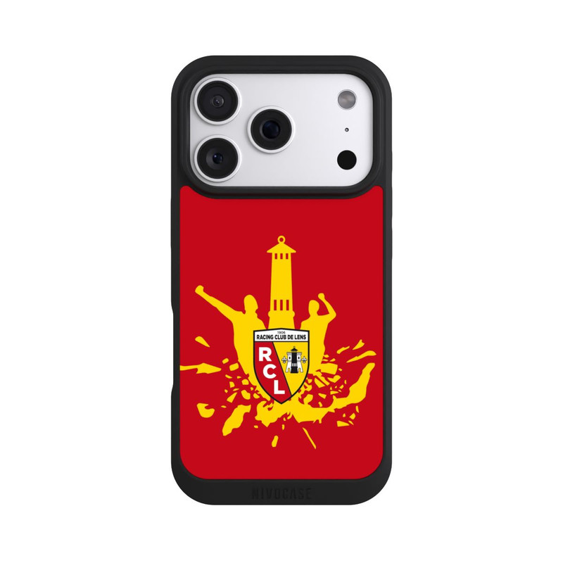 iPhone 18 Pro NIVOpure RC Lens Turm Gelb auf Rot