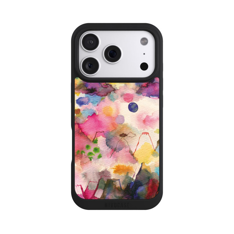 iPhone 18 Pro NIVOpure Aquarell bunte Berge