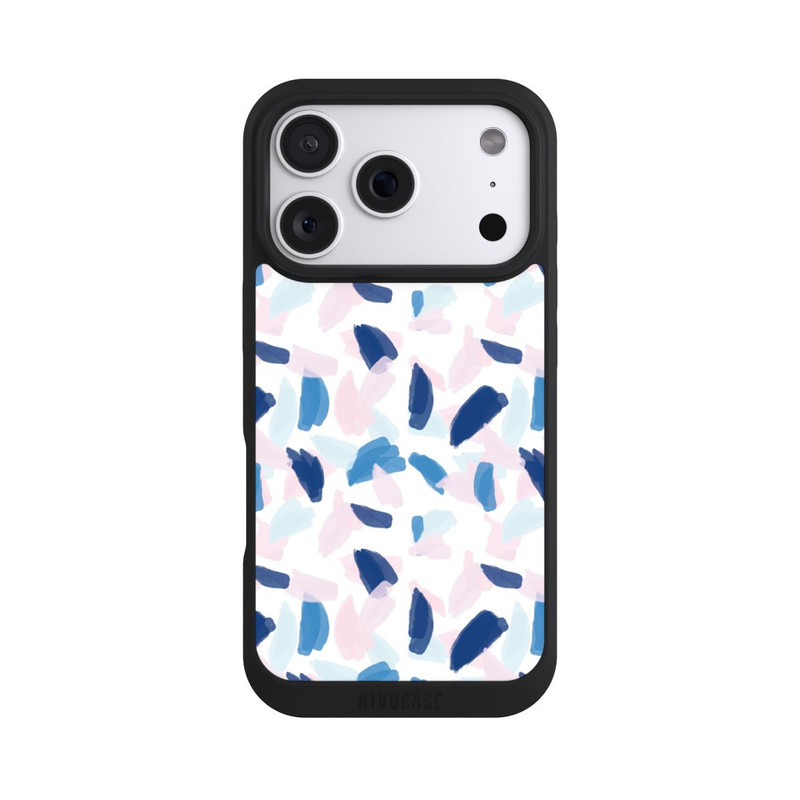 iPhone 18 Pro NIVOpure Peinture bleue et rose