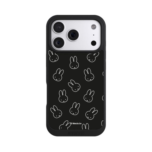 Apple iPhone 18 Pro NIVOpure Miffy Pattern Noir