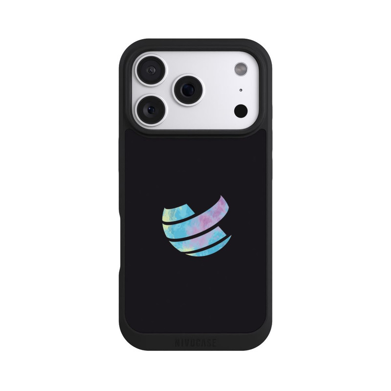 iPhone 18 Pro NIVOpure Icon Farbig Schwarz
