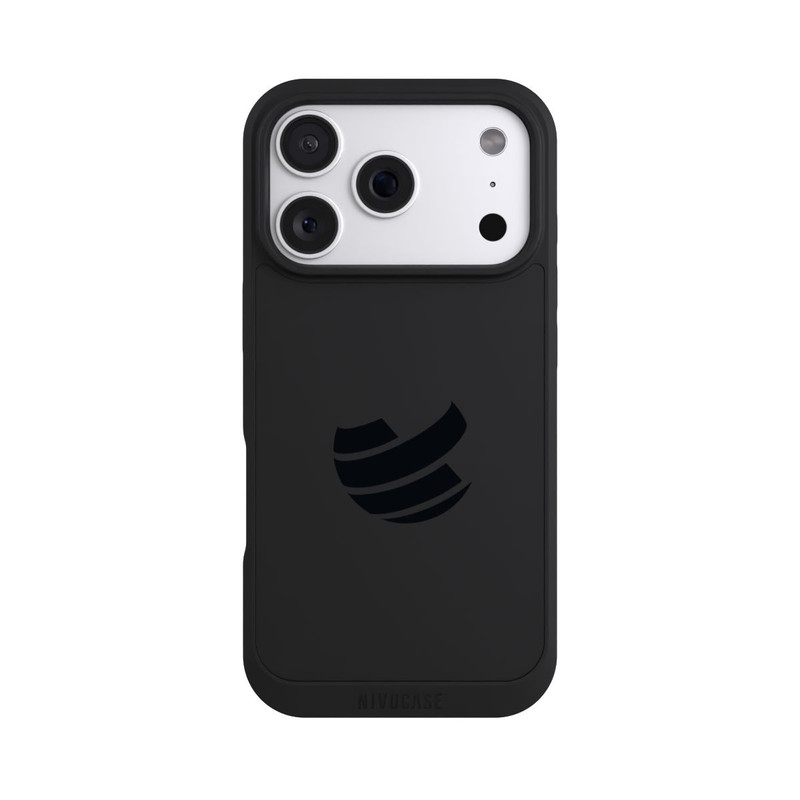 iPhone 18 Pro NIVOpure Icon Schwarz Transparent