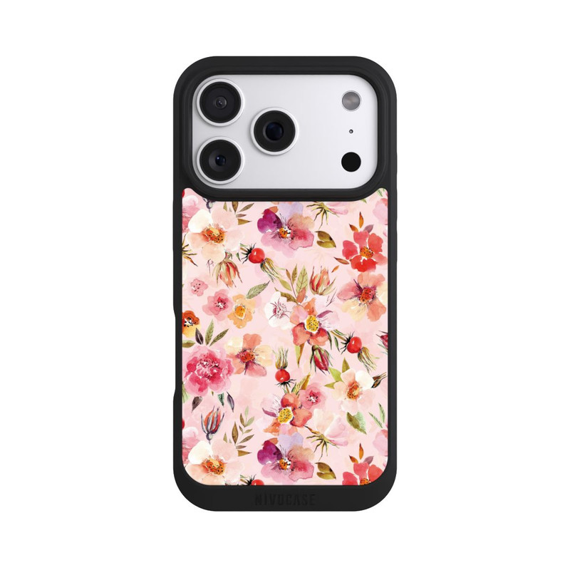 iPhone 18 Pro NIVOpure Papier Peint Rose Musquée Printemps Rose