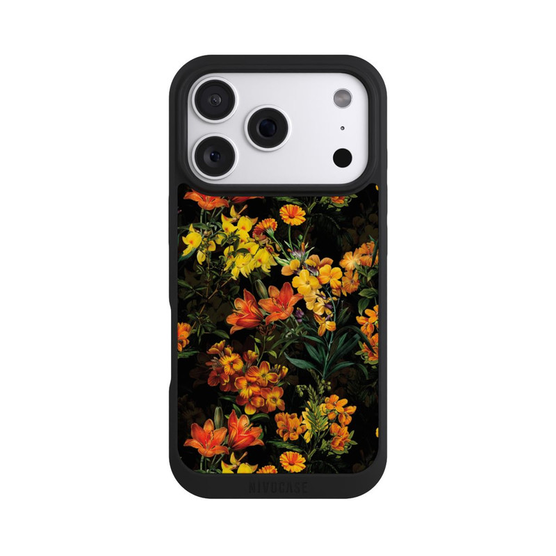 iPhone 18 Pro NIVOpure Fleurs Colorées Jaune