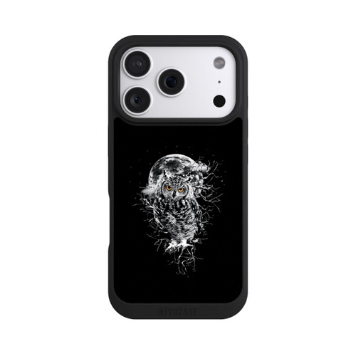 Apple iPhone 18 Pro NIVOpure Chouette en noir et blanc