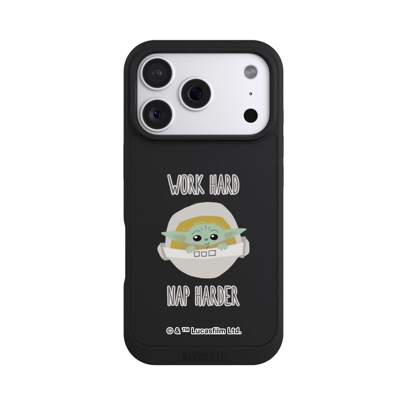 iPhone 18 Pro NIVOpure The Child Work Hard Nap Harder Transparent