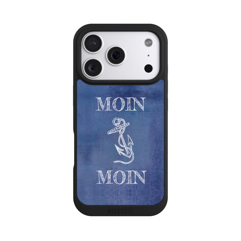 iPhone 18 Pro NIVOpure Moin Anker grunge blau
