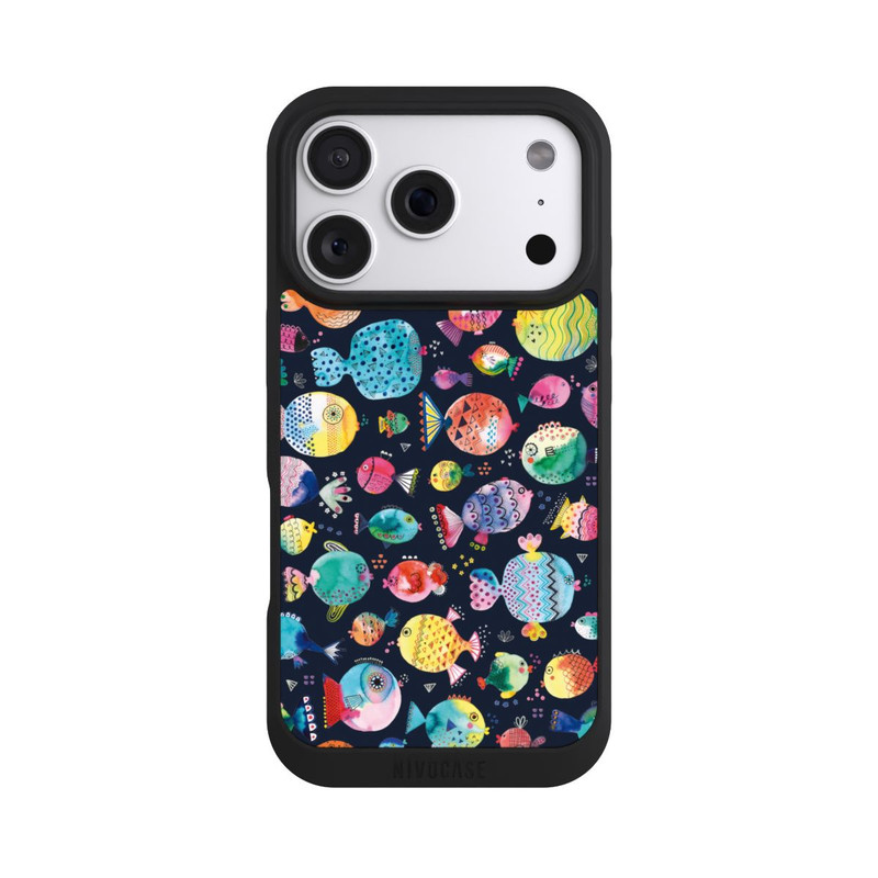iPhone 18 Pro NIVOpure Plage Puffer poissons Enfant Marine