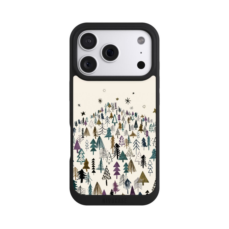 iPhone 18 Pro NIVOpure Bergbäume Wald Lila