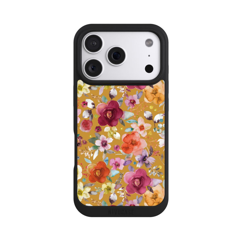 iPhone 18 Pro NIVOpure Spring Floral Bouquets Mustard
