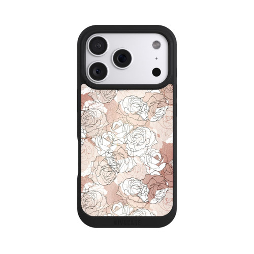 Apple iPhone 18 Pro NIVOpure Roses en fleurs Dessin au trait