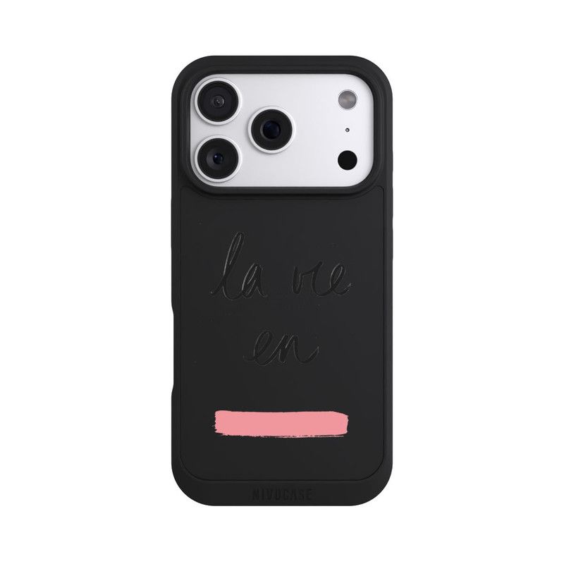 iPhone 18 Pro NIVOpure La vie en Rosa Transparent