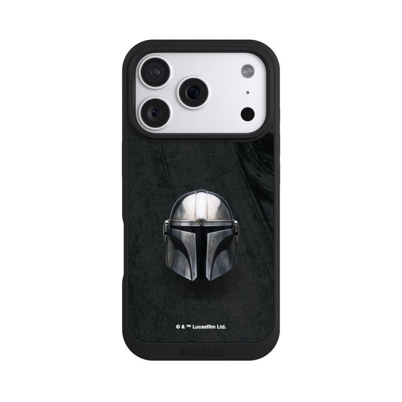 iPhone 18 Pro NIVOpure Schwarzer Mandalorianer Helm