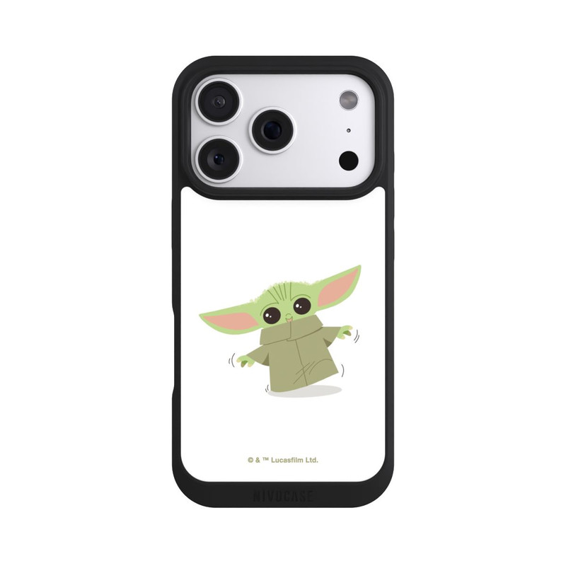 iPhone 18 Pro NIVOpure Baby Yoda läuft