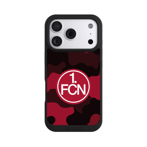 Apple iPhone 18 Pro NIVOpure FCN Logo Weiß in Roter Tarnung