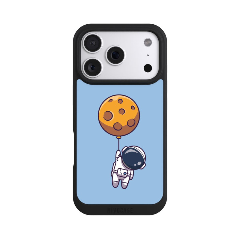 iPhone 18 Pro NIVOpure Astronaute avec Ballon Lune