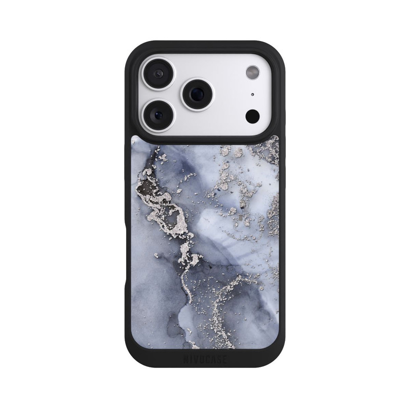 iPhone 18 Pro NIVOpure Encre Bleu Argent