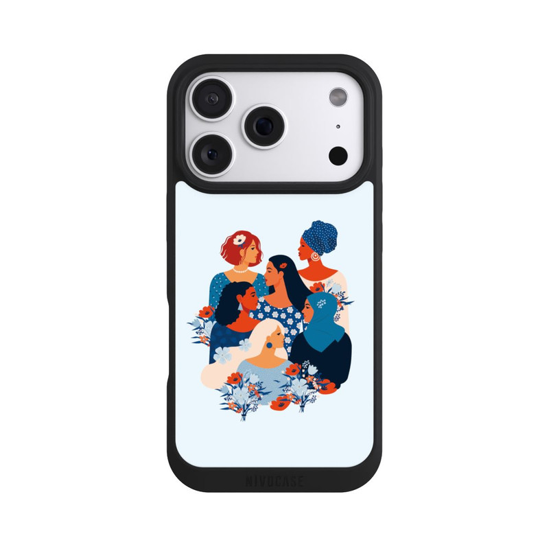 iPhone 18 Pro NIVOpure Femme Diversity Bleu
