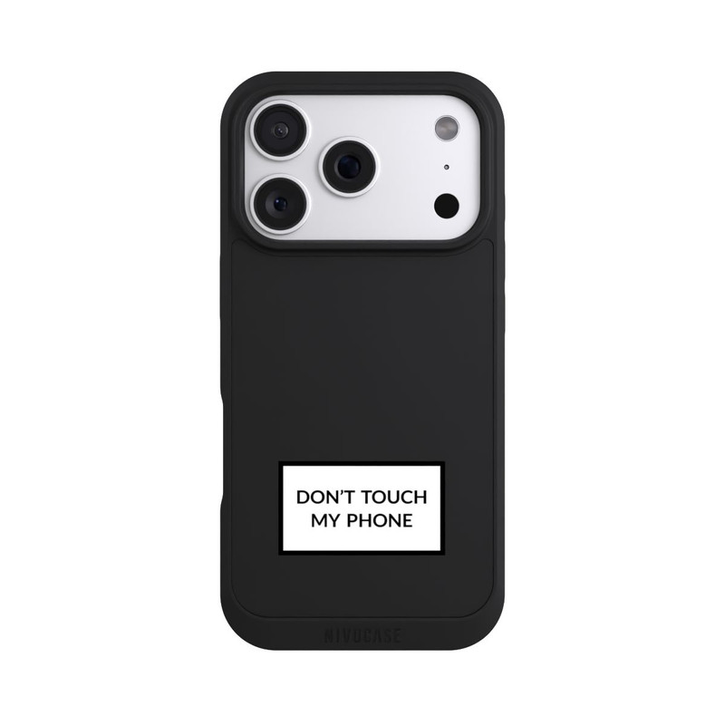 iPhone 18 Pro NIVOpure Do Not Touch My Phone Transparent
