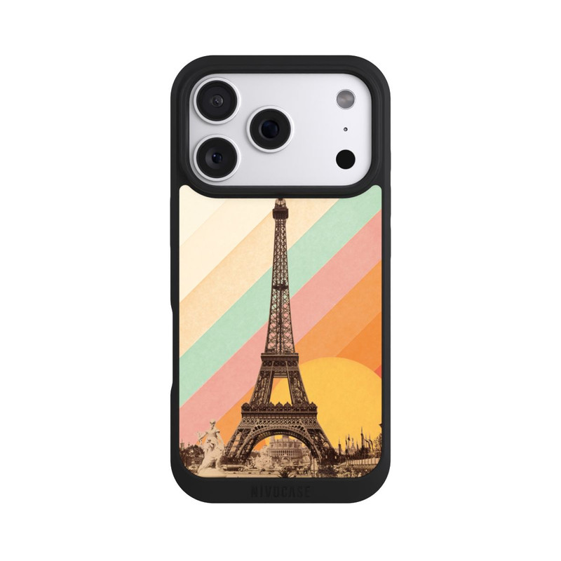 iPhone 18 Pro NIVOpure Eiffelturm Regenbogen