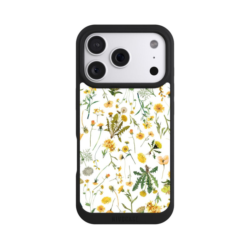 iPhone 18 Pro NIVOpure Fleurs sauvages jaunes