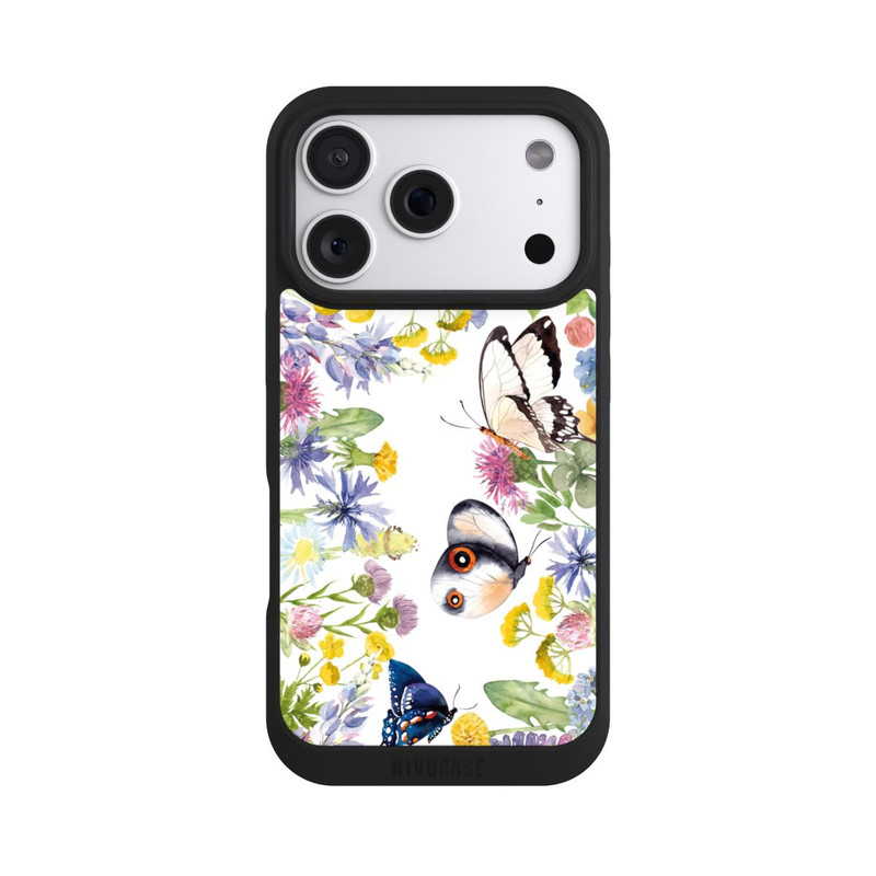 iPhone 18 Pro NIVOpure Fleurs Printanières et Papillons