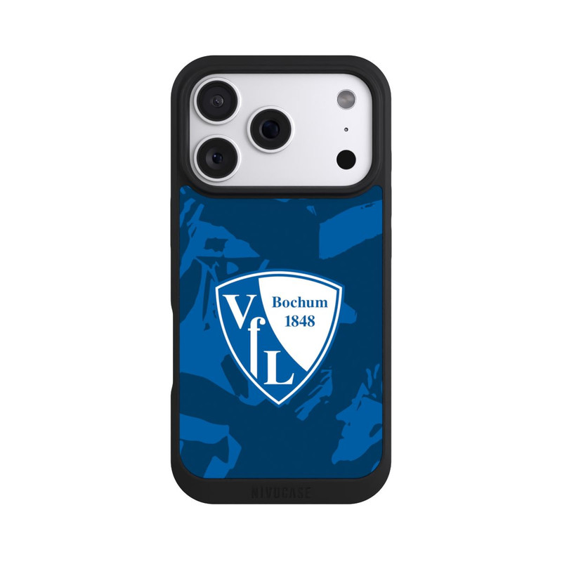iPhone 18 Pro NIVOpure VfL Bochum Blaues Muster