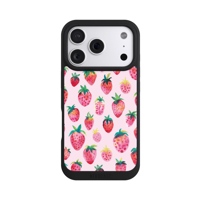 iPhone 18 Pro NIVOpure Aquarell Erdbeeren