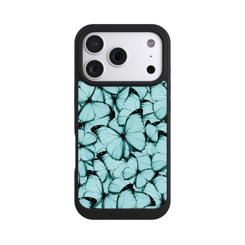 iPhone 18 Pro NIVOpure Papillons sarcelle