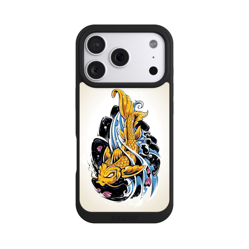 iPhone 18 Pro NIVOpure Japanese Fish Illustration 
