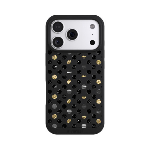 Apple iPhone 18 Pro NIVOpure Pois noirs dorés