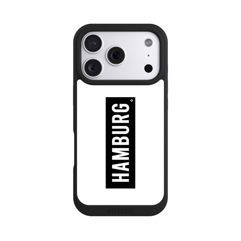 iPhone 18 Pro NIVOpure HSV Hamburg Schwarz Weiss