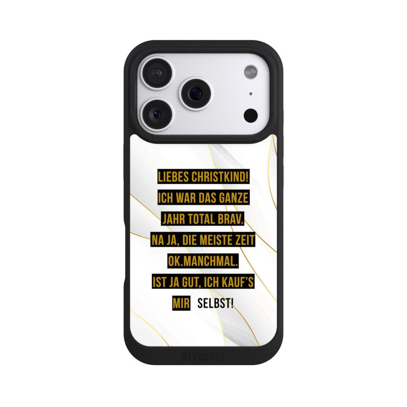 iPhone 18 Pro NIVOpure Liebes Christkind Marmor