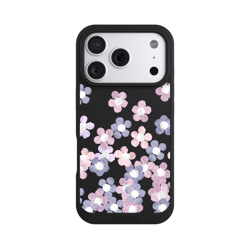 iPhone 18 Pro NIVOpure Fleurs simples transparentes