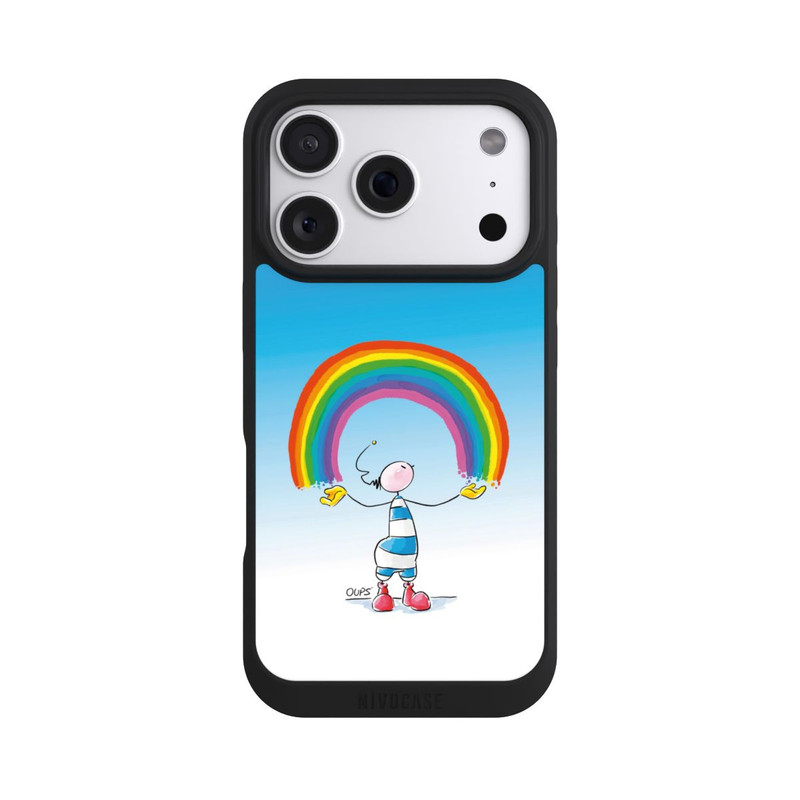 iPhone 18 Pro NIVOpure Regenbogen Blau