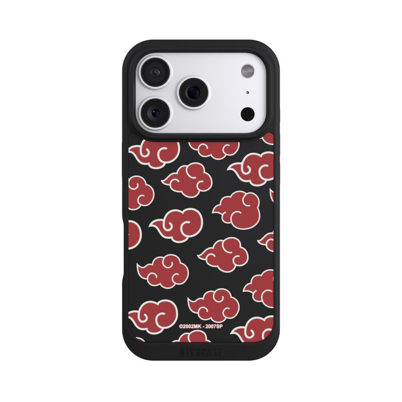 iPhone 18 Pro NIVOpure Akatsuki Pattern Transparent