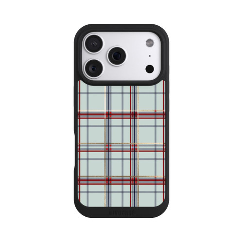 Apple iPhone 18 Pro NIVOpure Tartan Blau