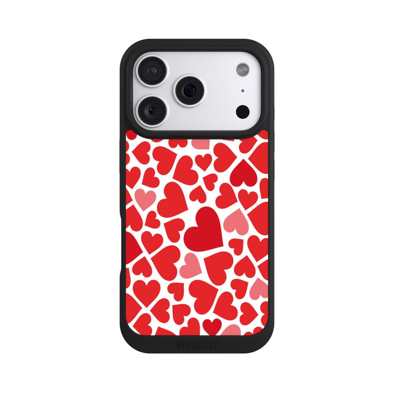iPhone 18 Pro NIVOpure Motifs de cœurs