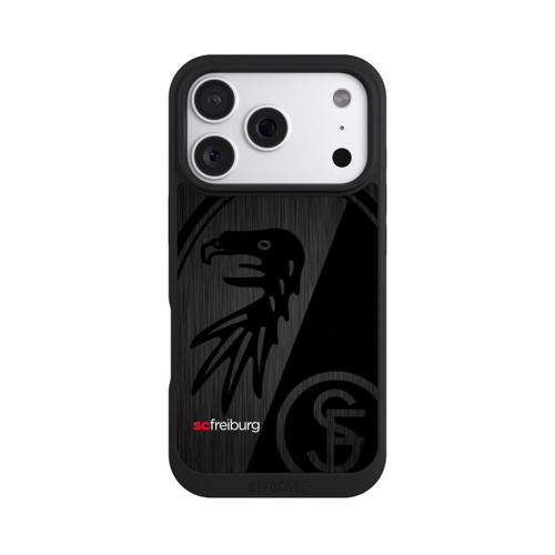 Apple iPhone 18 Pro NIVOpure  Kratzen Metall Hintergrund mit dem Schriftzug  Vertikal SC Freiburg