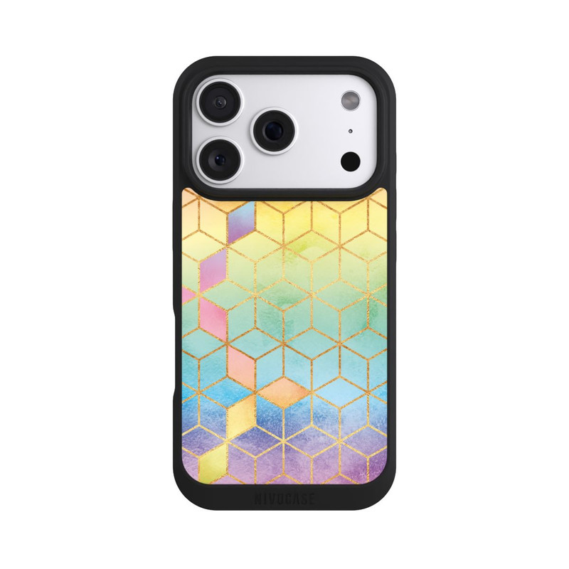 iPhone 18 Pro NIVOpure Cubes Arcs-en-ciel