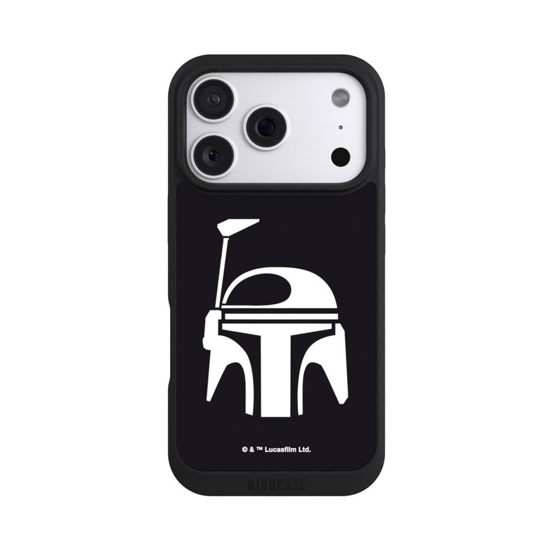 iPhone 18 Pro NIVOpure Boba Fett Helm Schwarz
