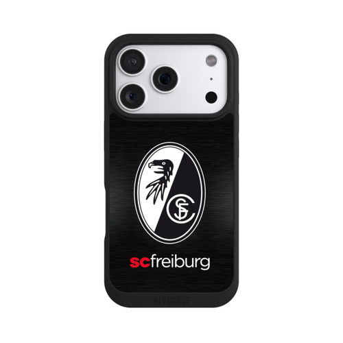 Apple iPhone 18 Pro NIVOpure  Kratzen Metall Hintergrund mit dem Schriftzug  Horizontal SC Freiburg