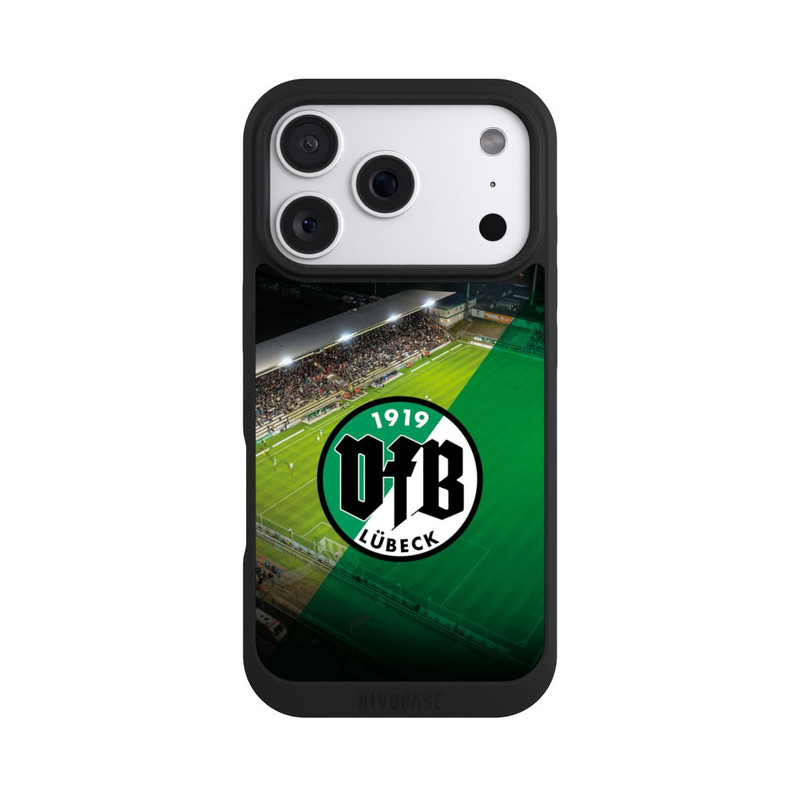 iPhone 18 Pro NIVOpure  VfB Lübeck Dreieck Grün Transparent Groß