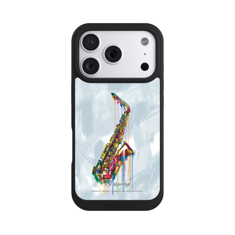 iPhone 18 Pro NIVOpure Saxophone Art By P.D. Moreno