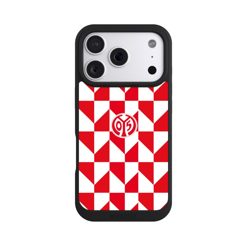 iPhone 18 Pro NIVOpure Mainz 05-Rotes Muster