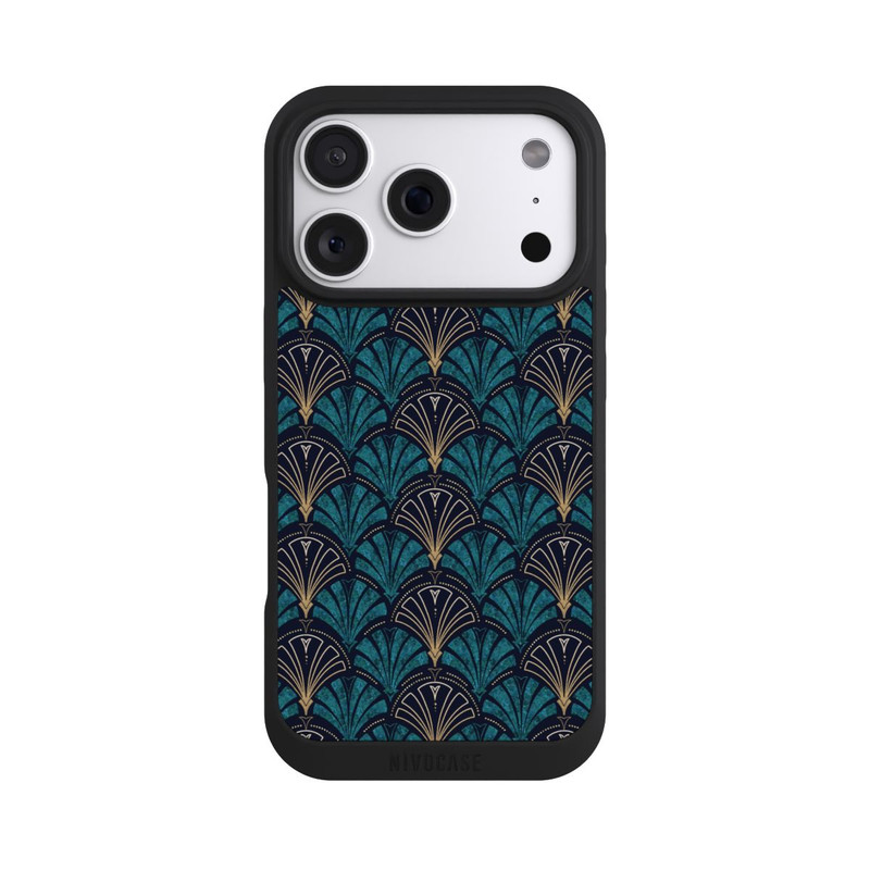 iPhone 18 Pro NIVOpure Éventails Art Déco Or