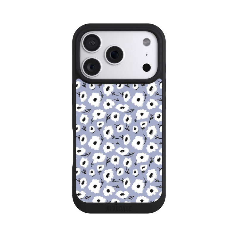 iPhone 18 Pro NIVOpure Blumenmuster Lila