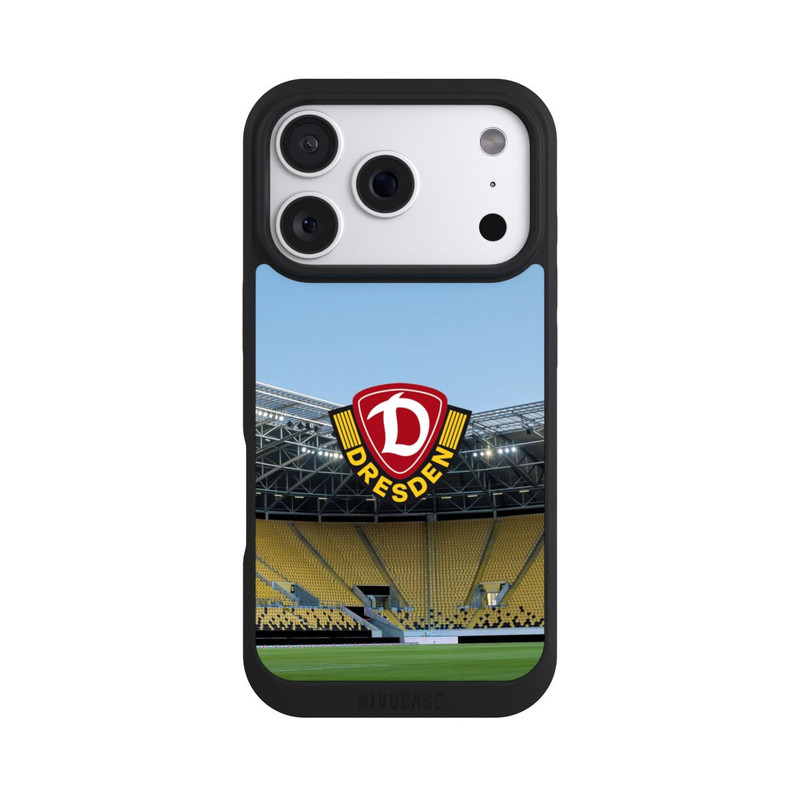 iPhone 18 Pro NIVOpure Dynamo Dresden Stadion Logo