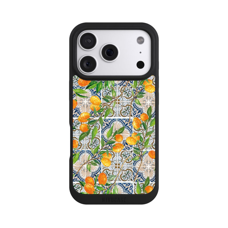 iPhone 18 Pro NIVOpure Oranges Grecques Pattern